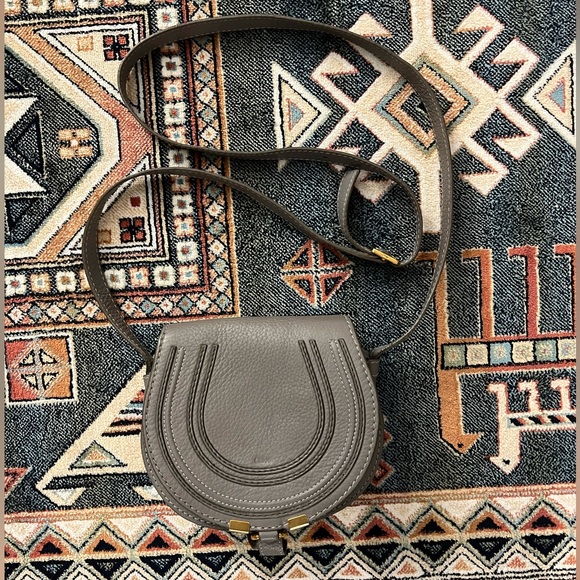 Chloe Handbags - CHLOE Small Marcie Saddle Bag